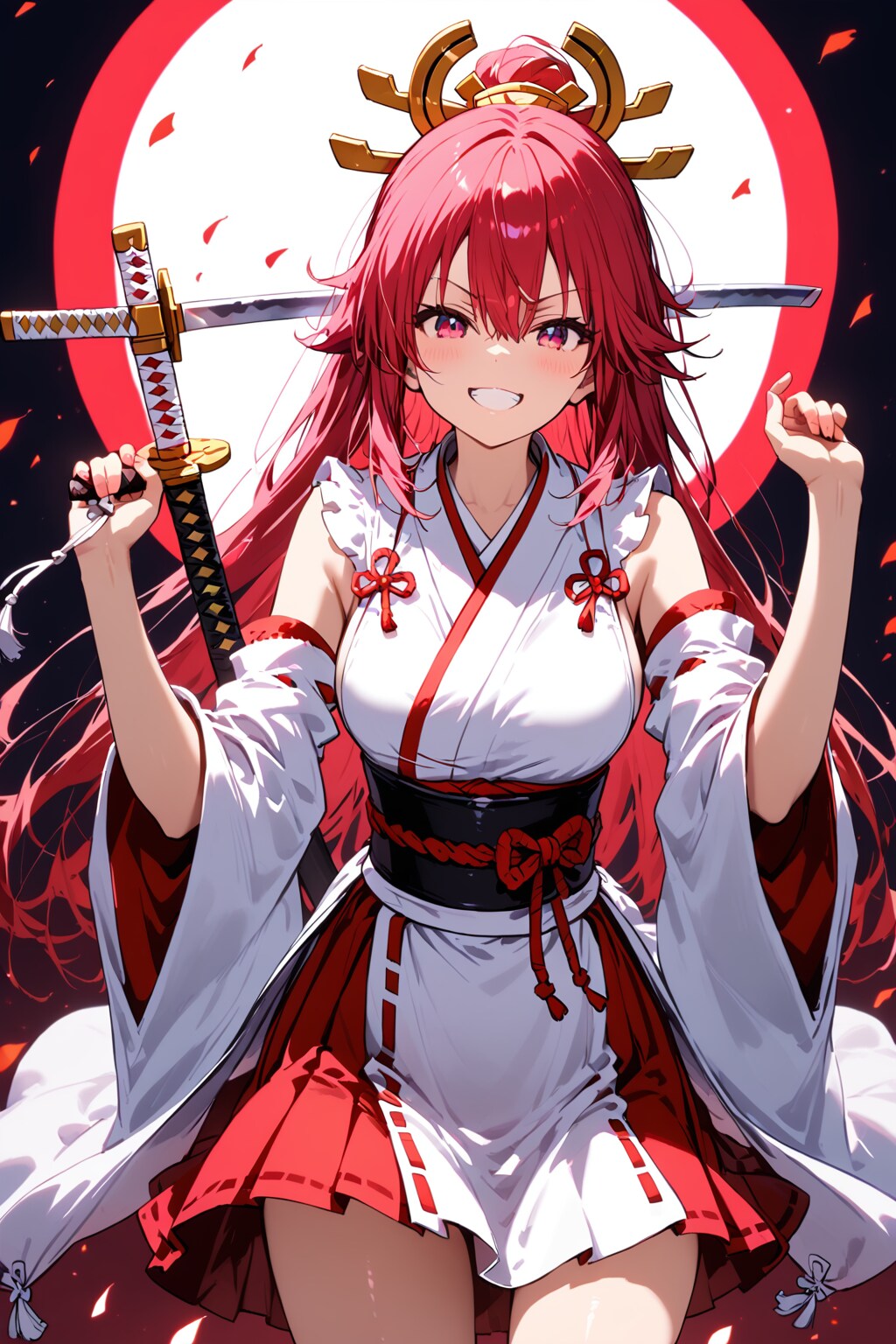 侍ガール | の人気AIイラスト・グラビア