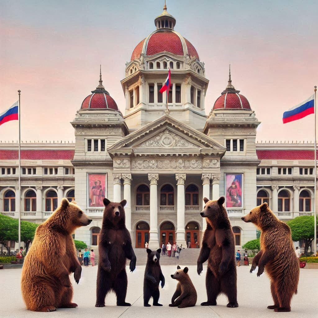 市役所に来た熊