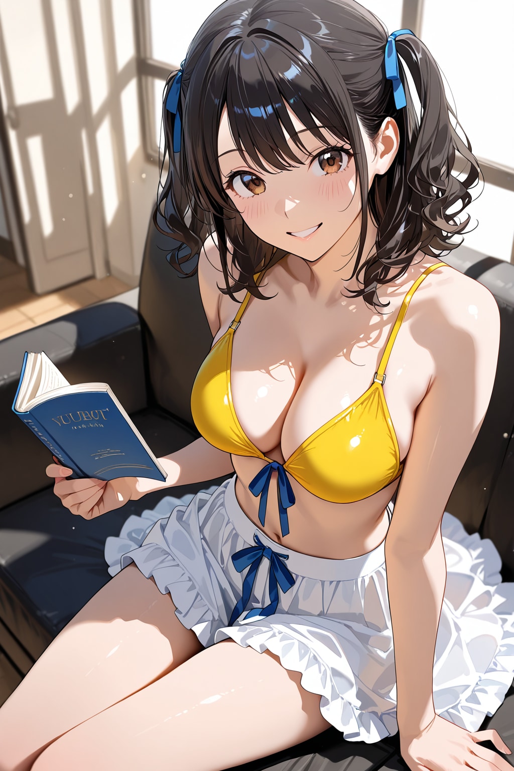 読書が大好きなお姉さん♡