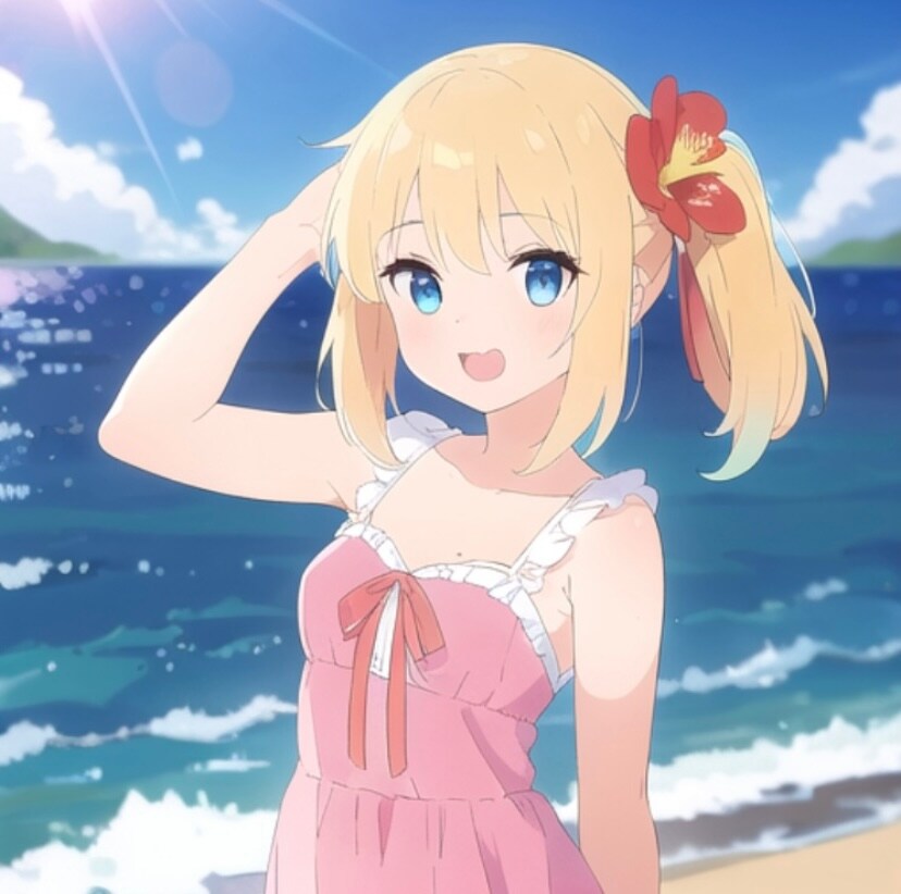金髪少女4☆ | の人気AIイラスト・グラビア