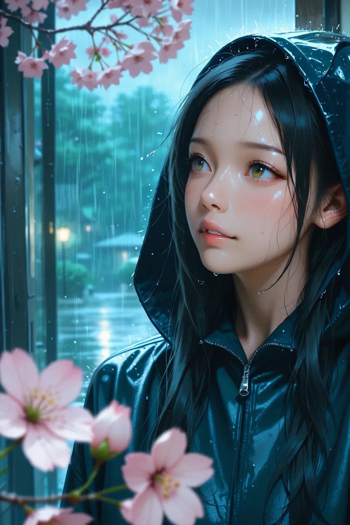 雨桜 | の人気AIイラスト・グラビア