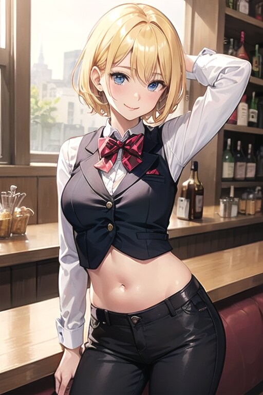バーでバレンタイン