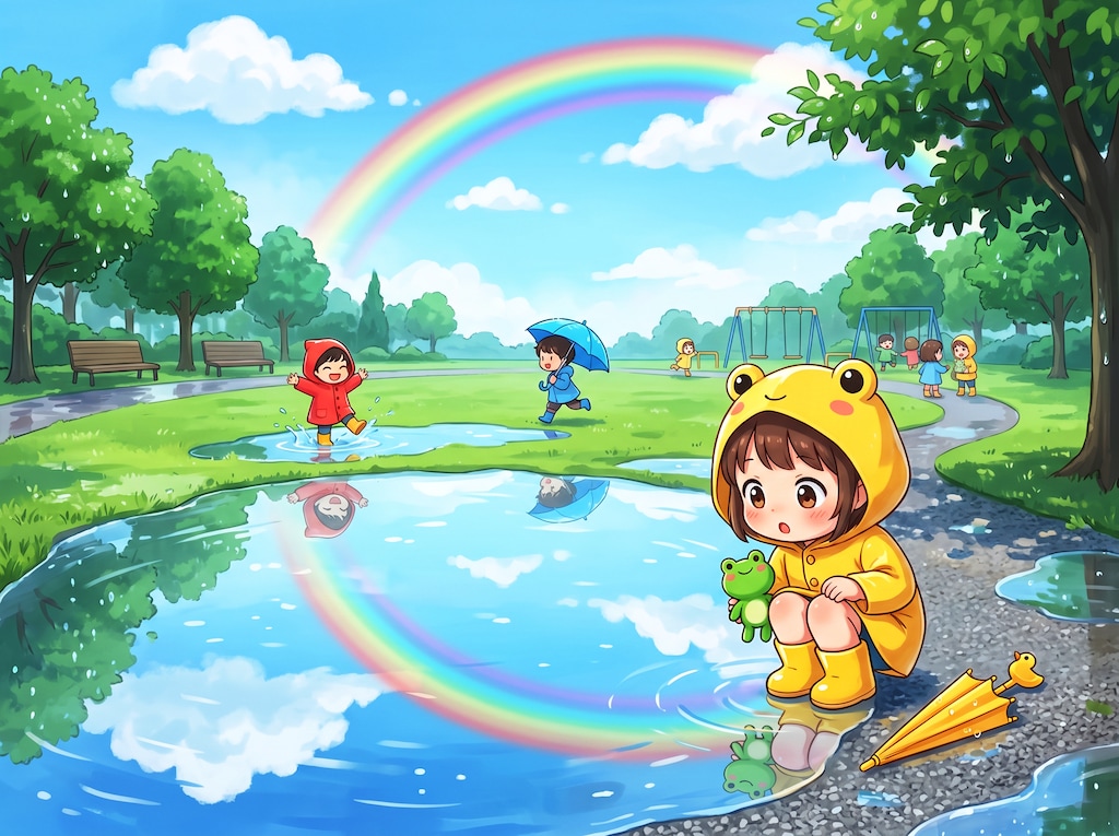 雨上がり