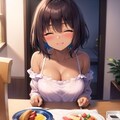 一緒にご飯① 2枚目