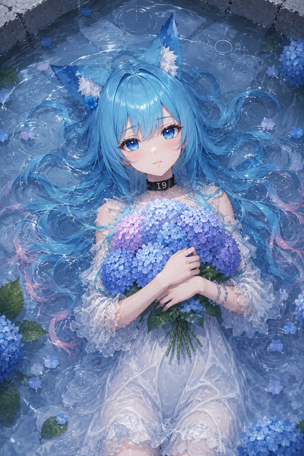 姫猫は、この冷たい水底であなたの愛を待つ。