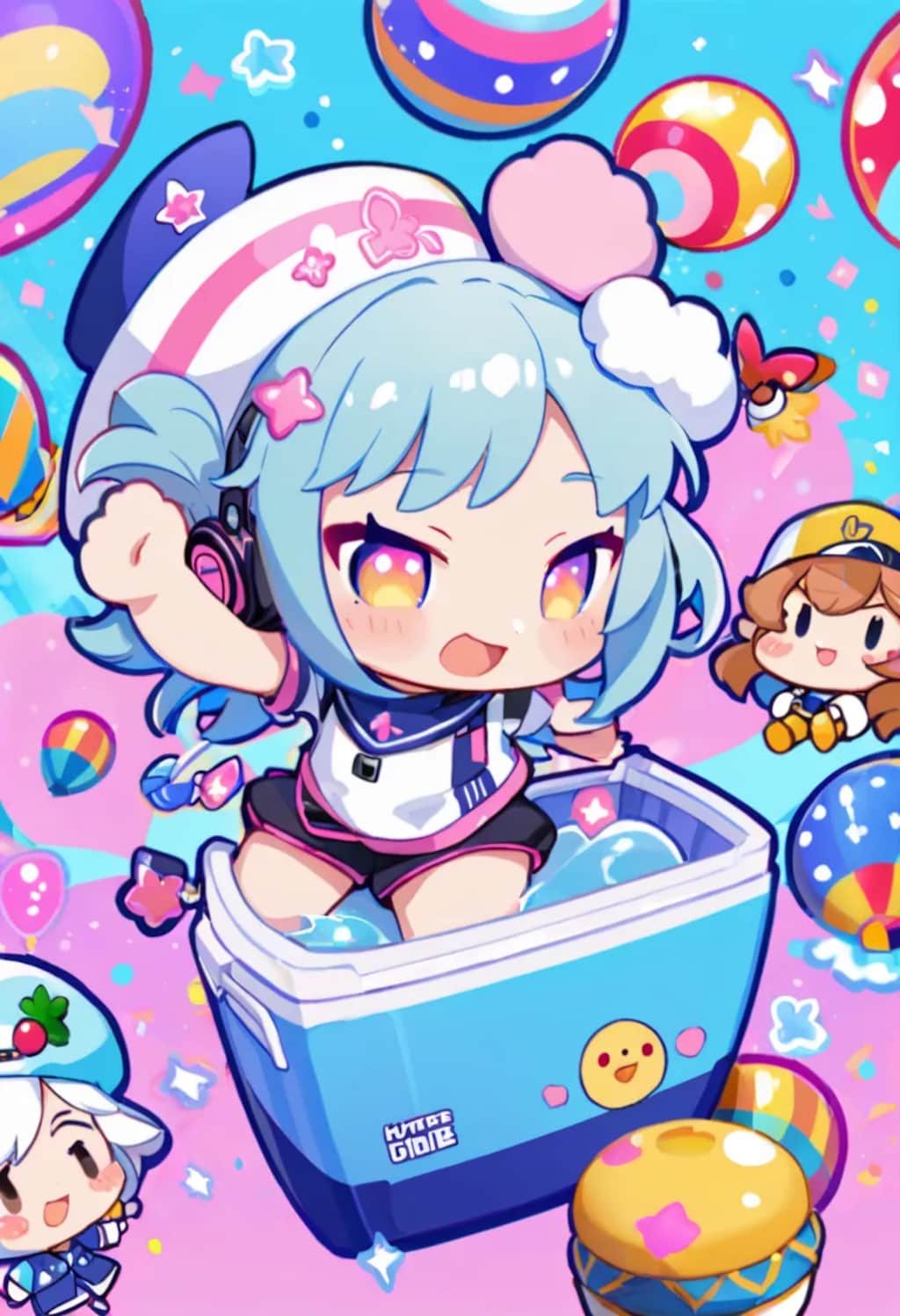 ごっこ（クーラーボックス）