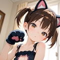 猫ランジェリー 9枚目