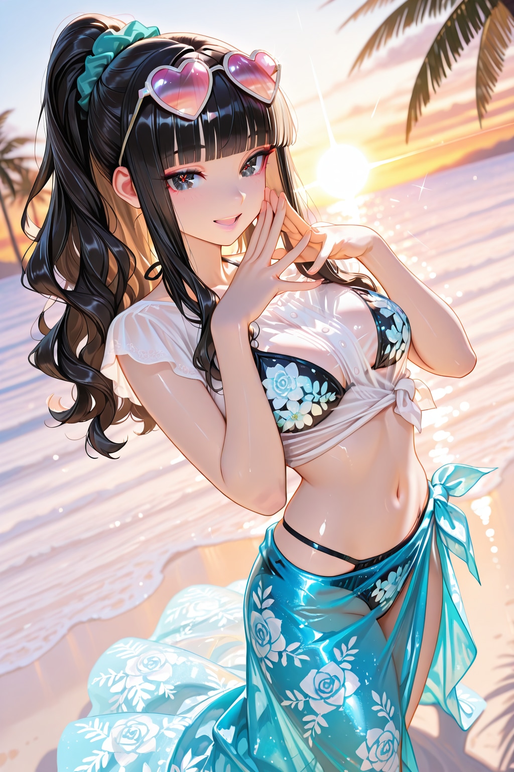 萌音の新しい水着はいかがですか❤️実は絵梨奈先輩に紹介して貰ったお店で買ったんです❤️