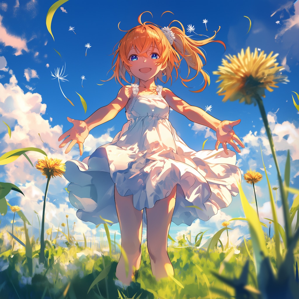 れもちゃんとタンポポ