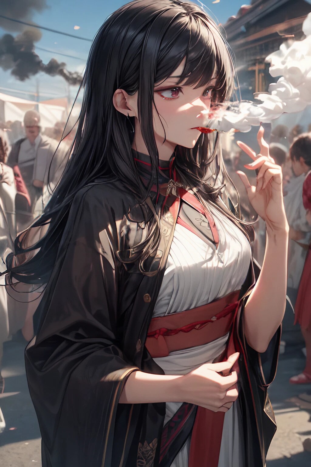 とりあえず一服しておく？