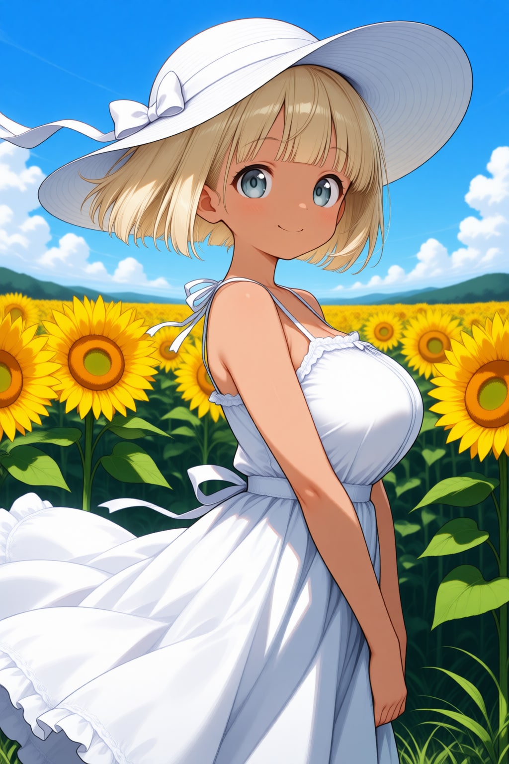 ひまわり畑