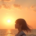夕日と君Ⅱ 3枚目