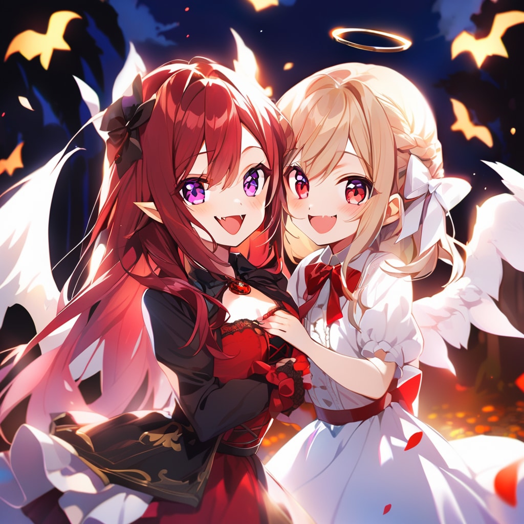 ヴァンパイアさんと天使さんと