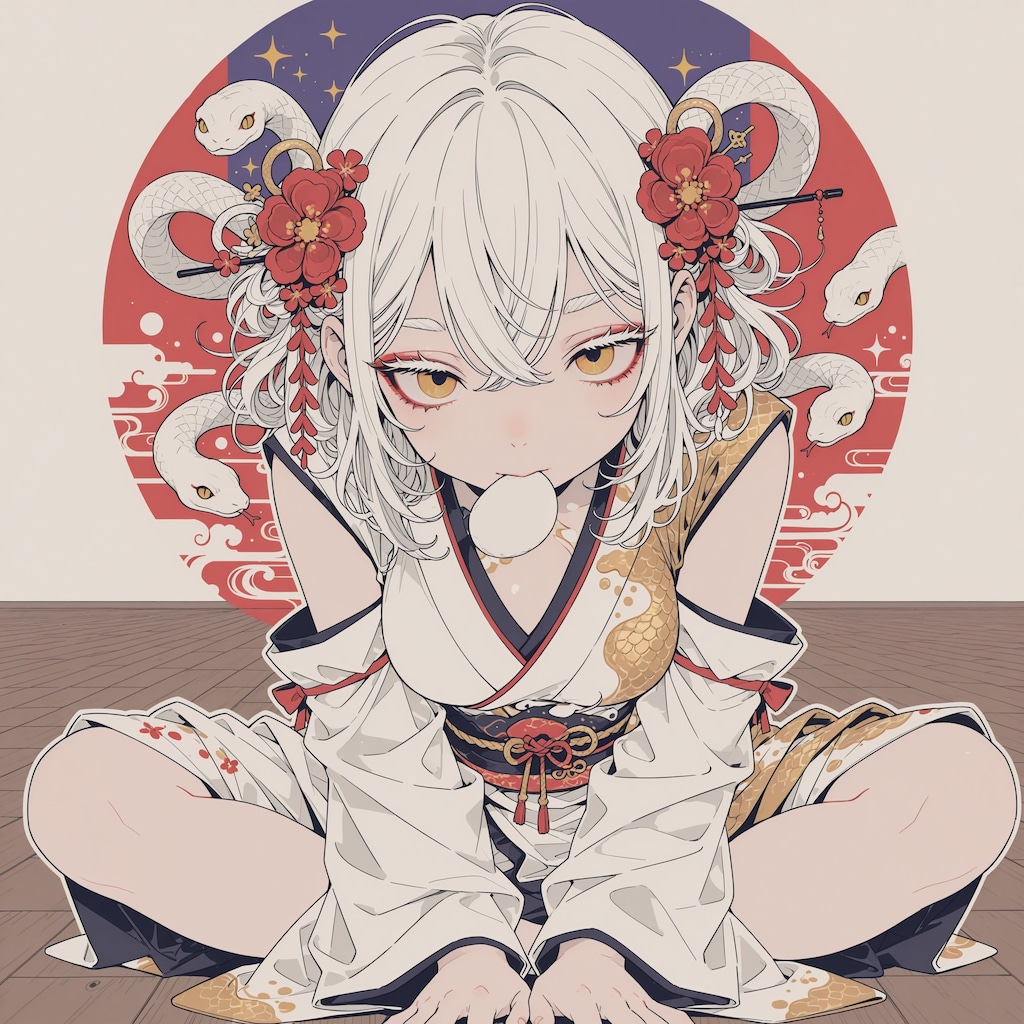 昔のしろ（１１０年前）