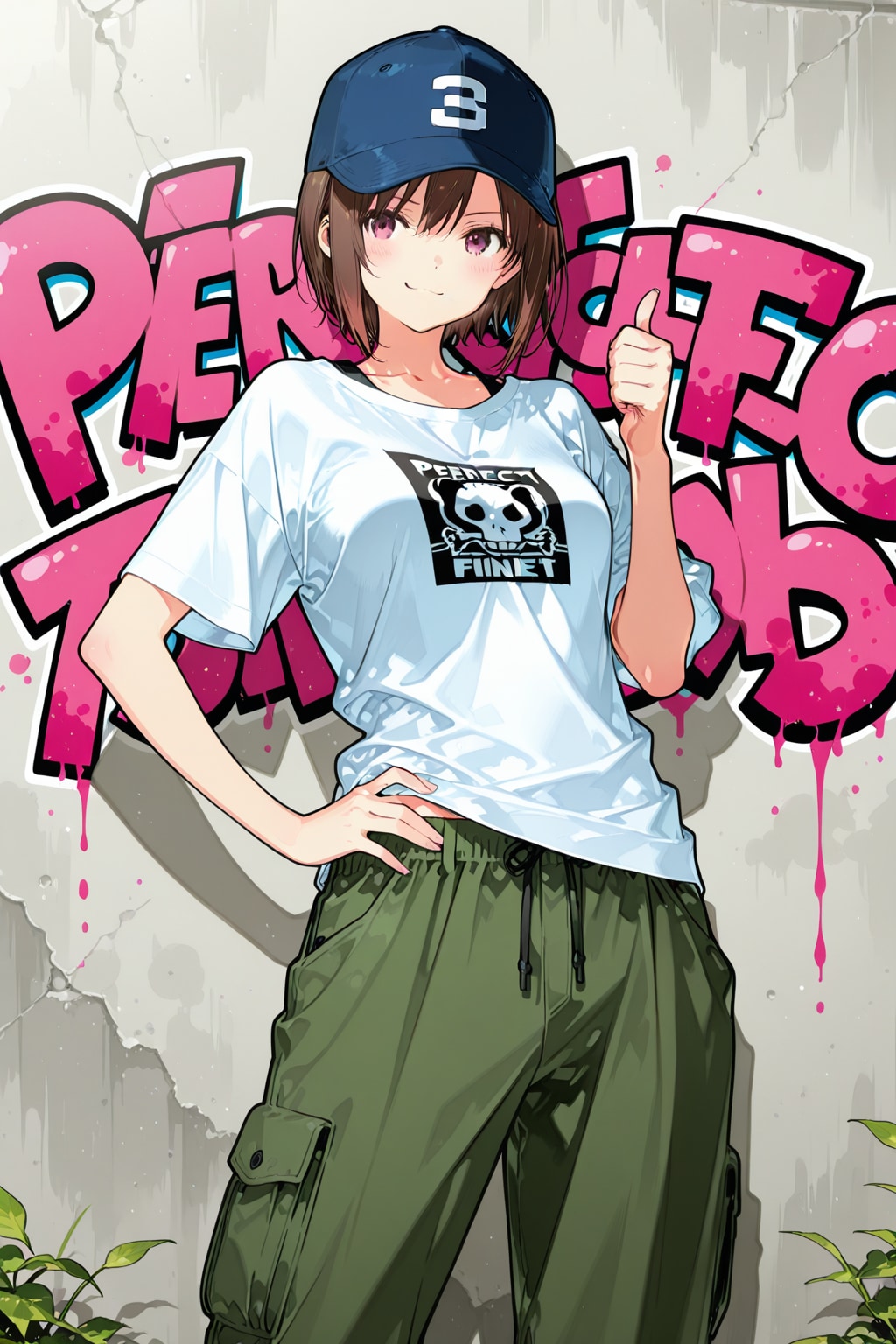 結衣ちゃんのヒップホップスタイル