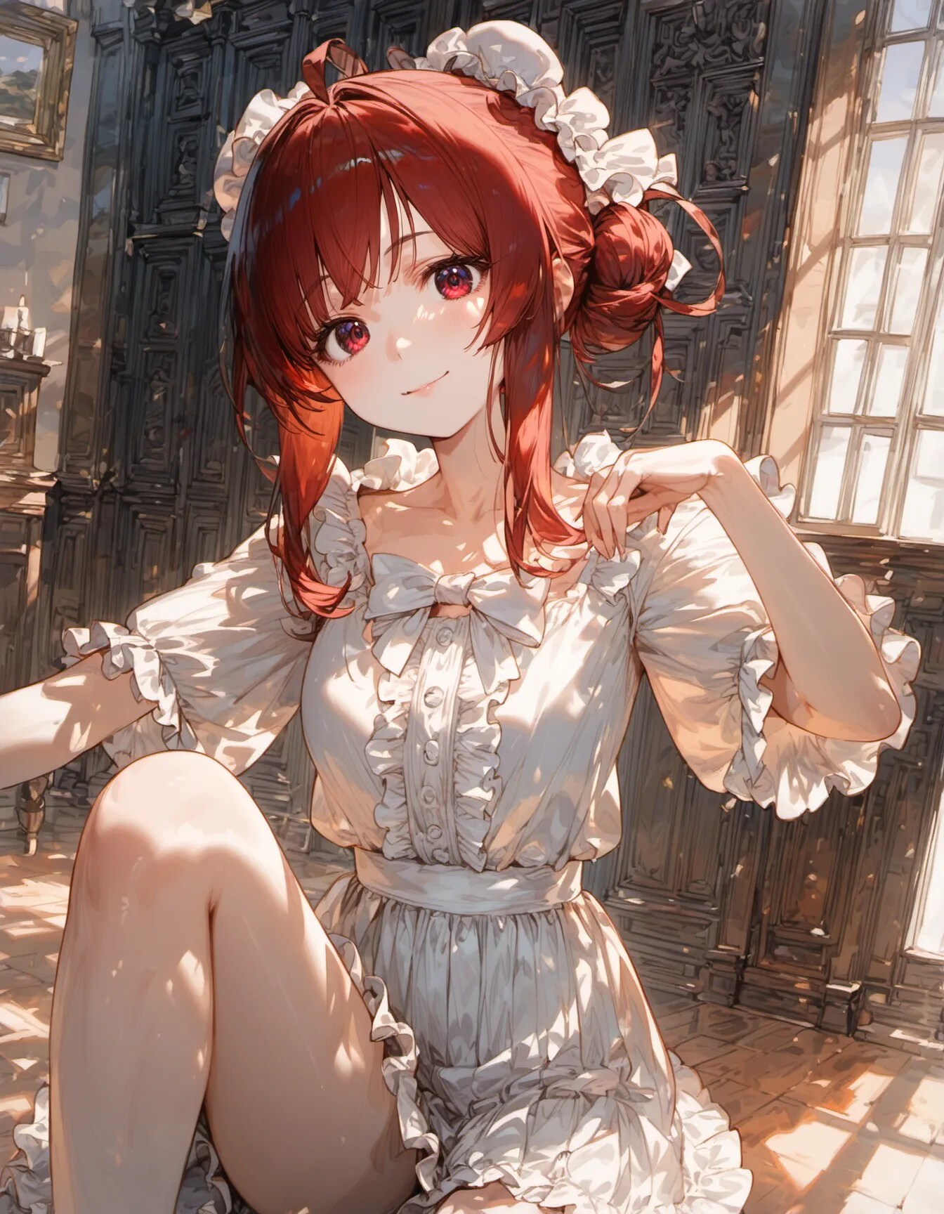 The Crimson Curtsy | の人気AIイラスト・グラビア