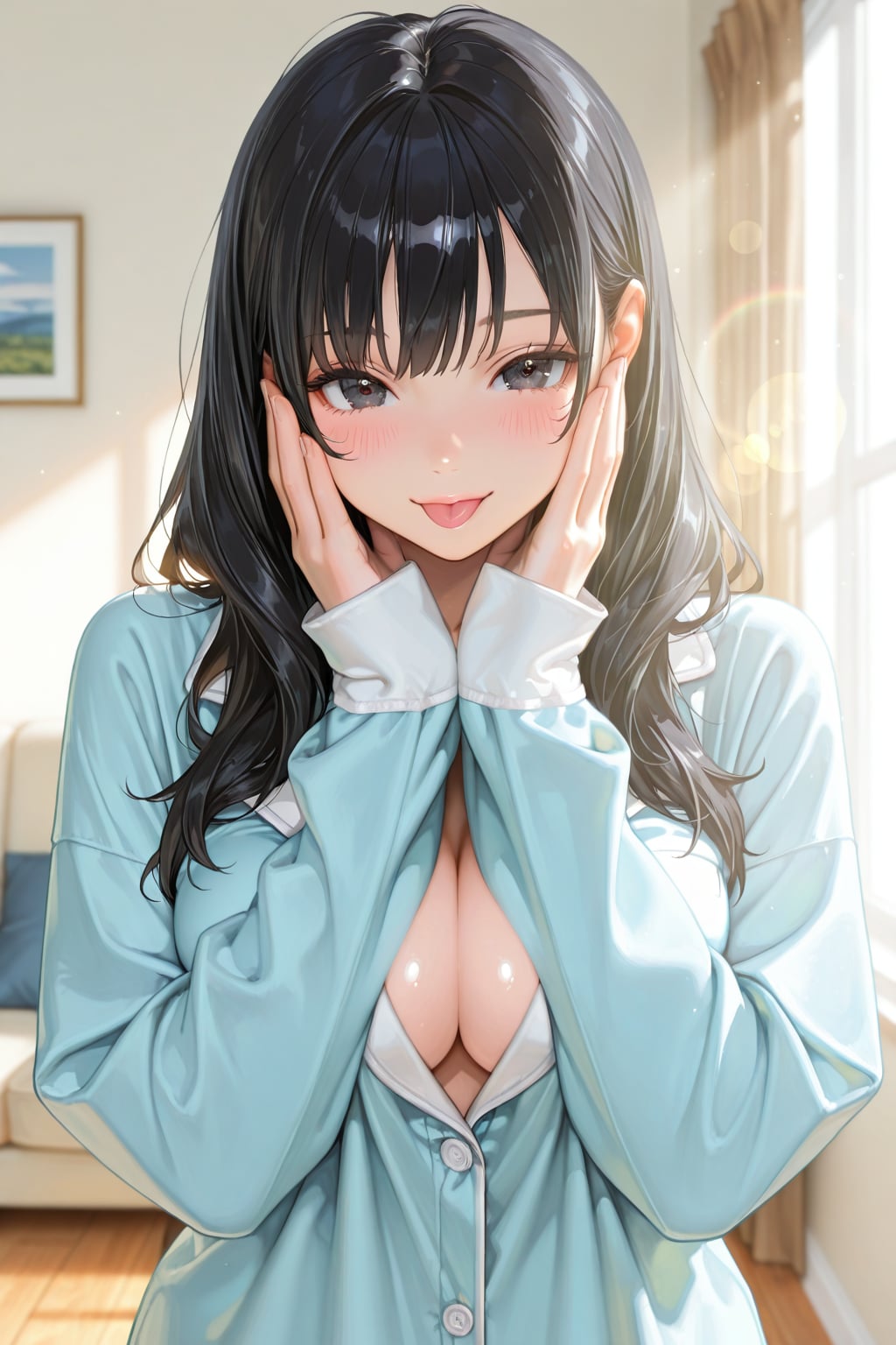 「おはよっ♪」