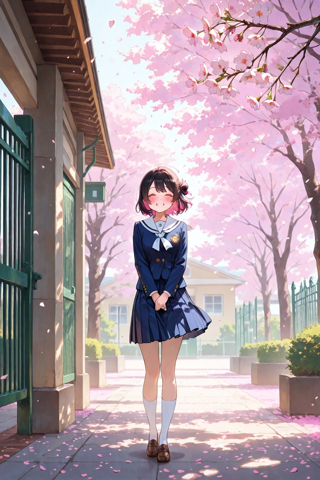 school entrance ceremony | の人気AIイラスト・グラビア
