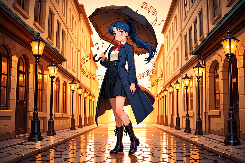 メリーポピンズ風