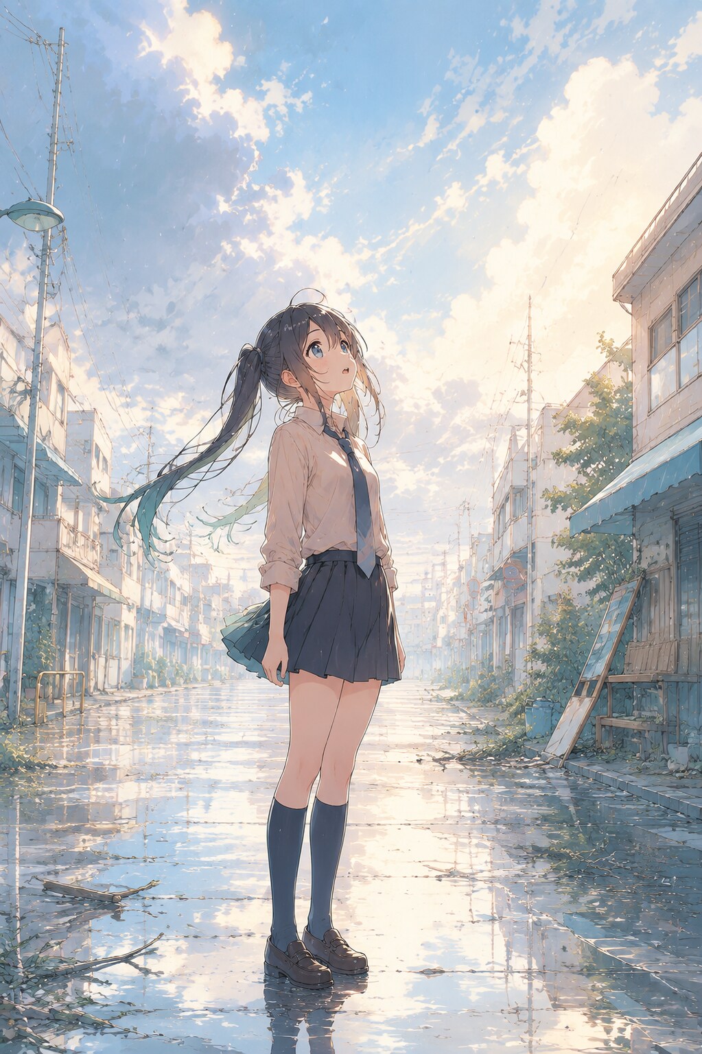 台風一過 | の人気AIイラスト・グラビア