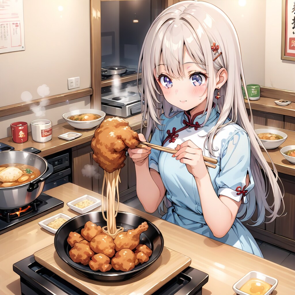 創作麺料理 | の人気AIイラスト・グラビア