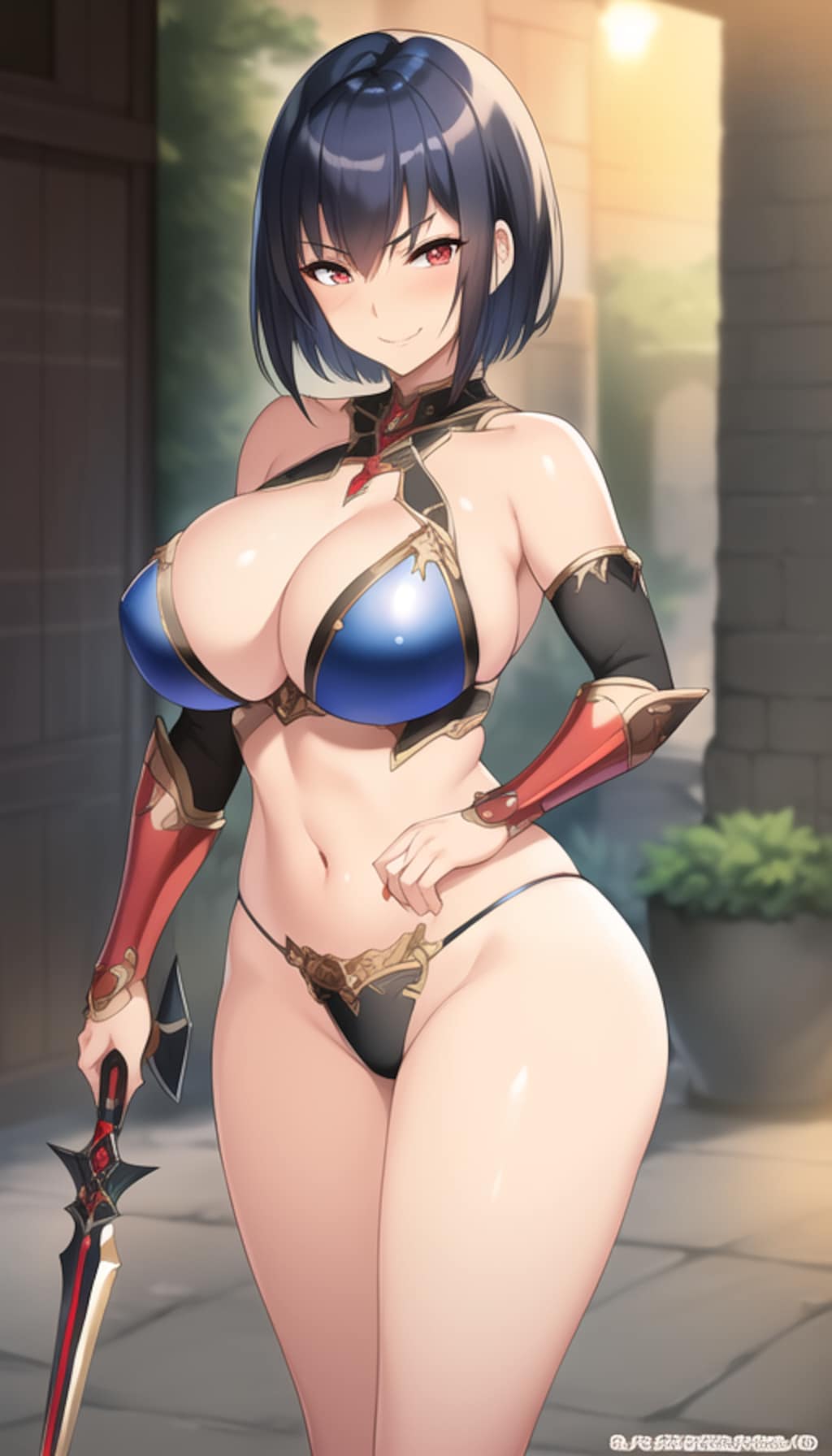 女性騎士団4（ビキニアーマー部隊その2）