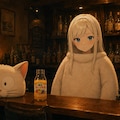 猫のいる夜のバー🐾 2枚目