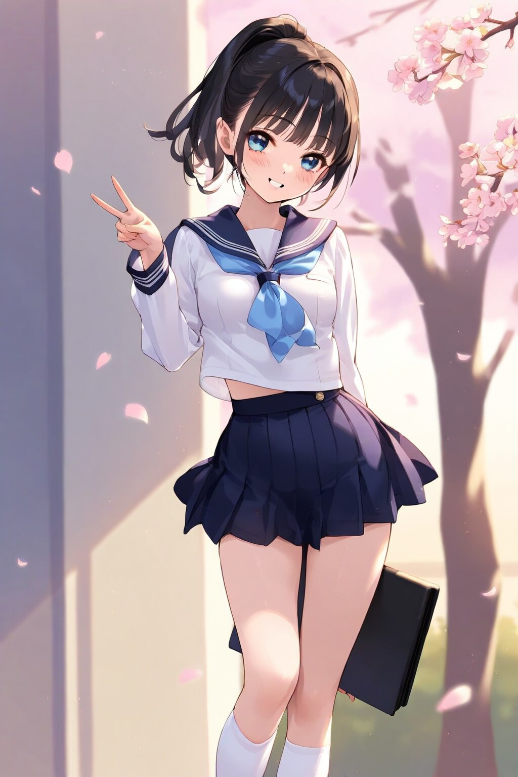 はい、ピース！