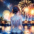 露天風呂で最高のシチュエーション 2枚目