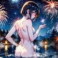 露天風呂で最高のシチュエーション 4枚目