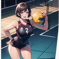 バレーボール美女 4枚目