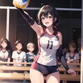 バレーボール美女 8枚目