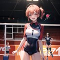バレーボール美女 5枚目