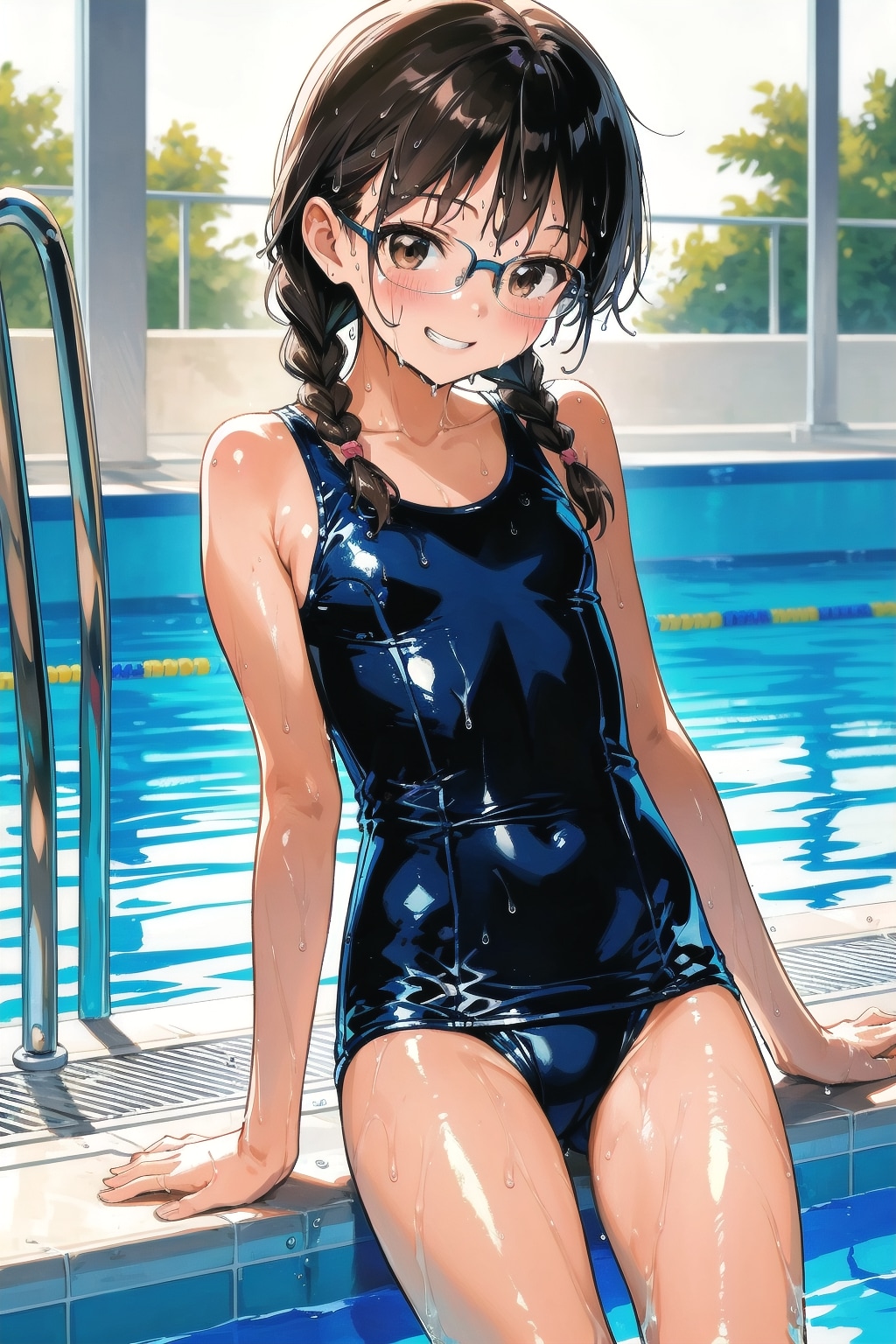 GRYPHONお試し眼鏡三つ編み姉妹