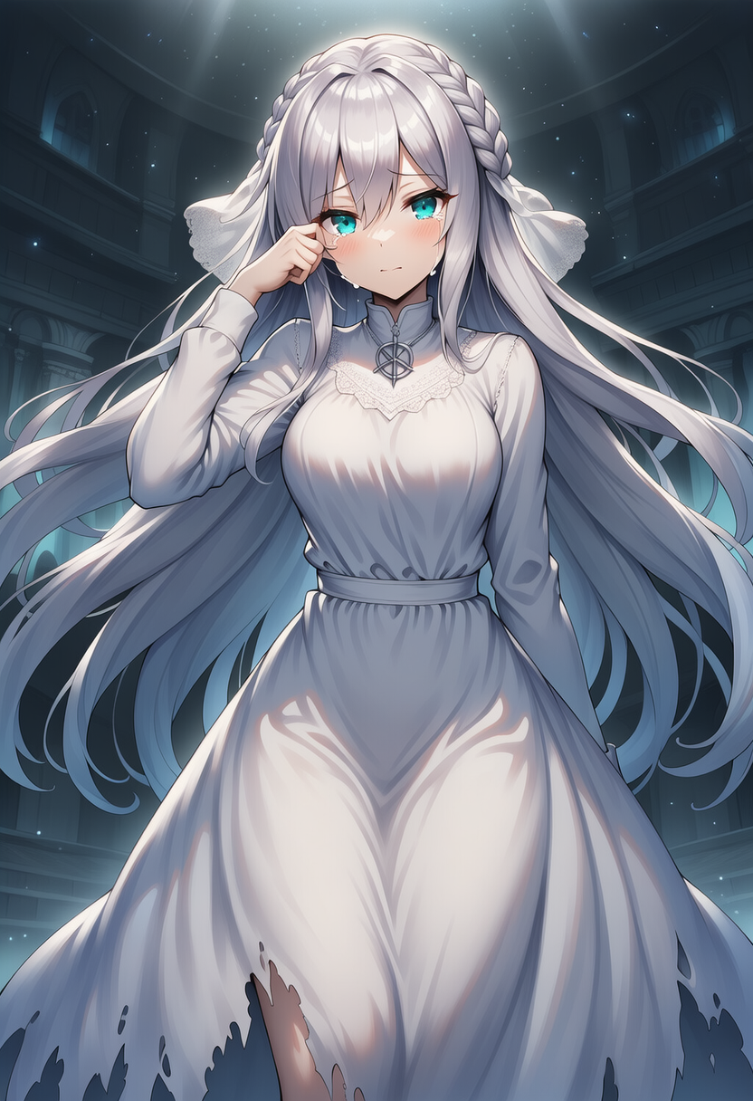 あなたたち…近いうちに死んじゃう…何回みても人が死ぬの…悲しいよう… | の人気AIイラスト・グラビア