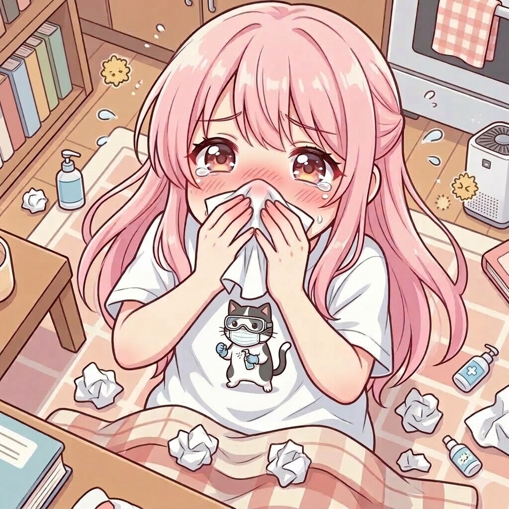 花粉が〜 | の人気AIイラスト・グラビア