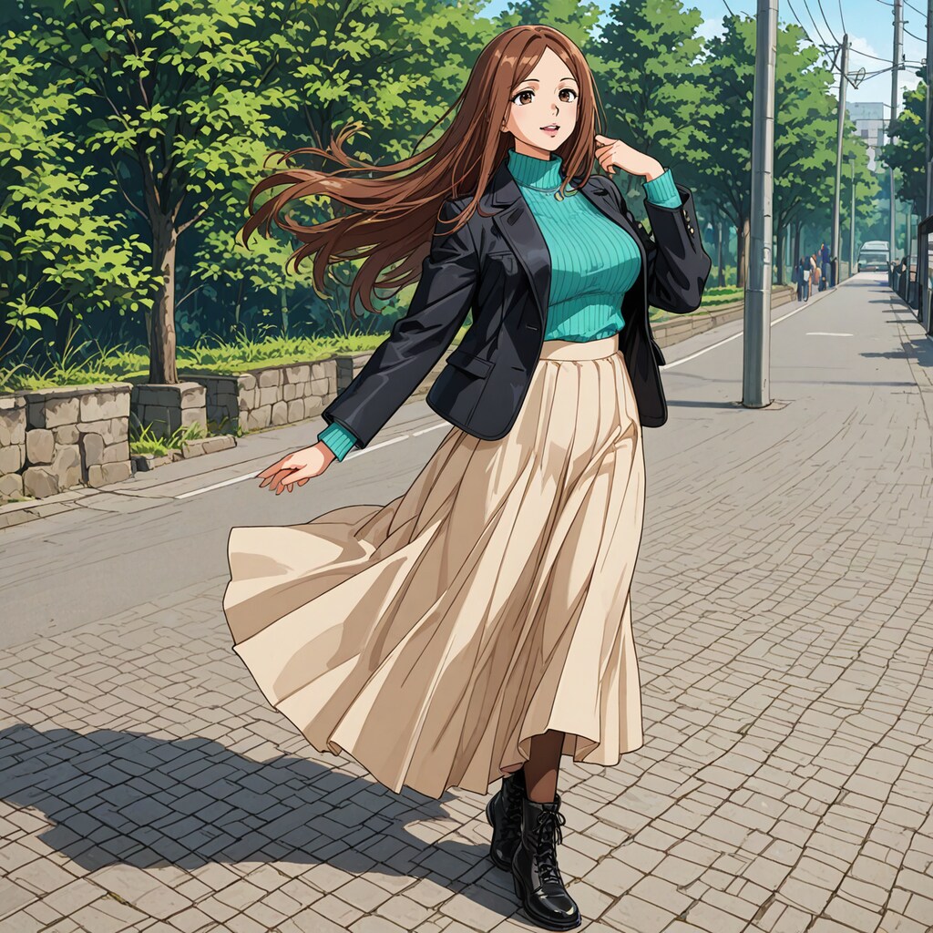 得意コースが来ました