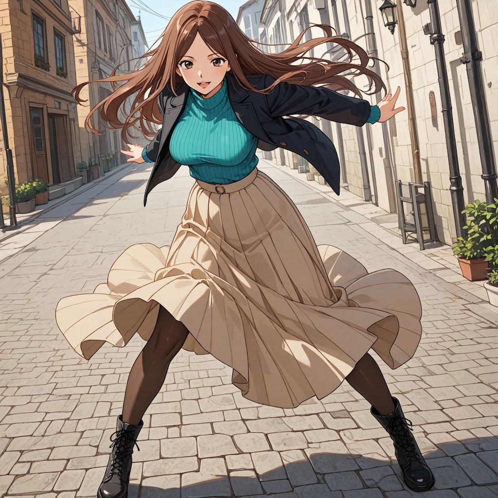 得意コースが来ました