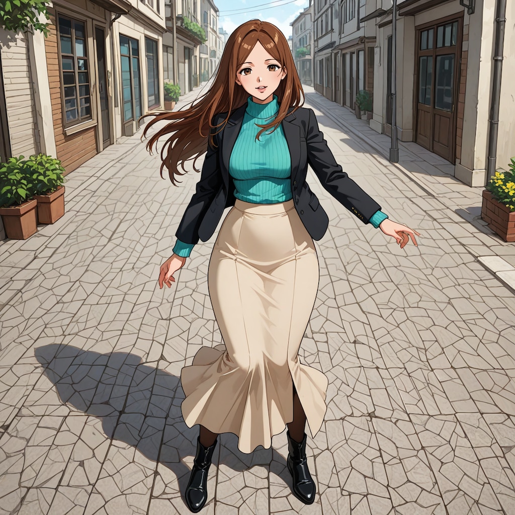 得意コースが来ました