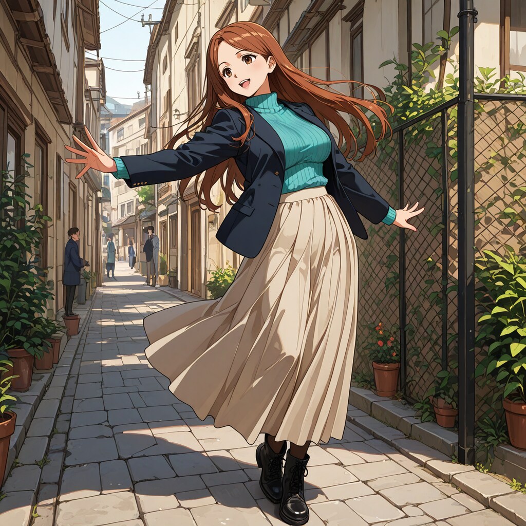 得意コースが来ました