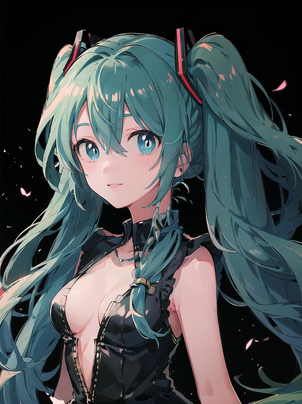 初音未來 初音ミク Miku VOCALOID ツインテール