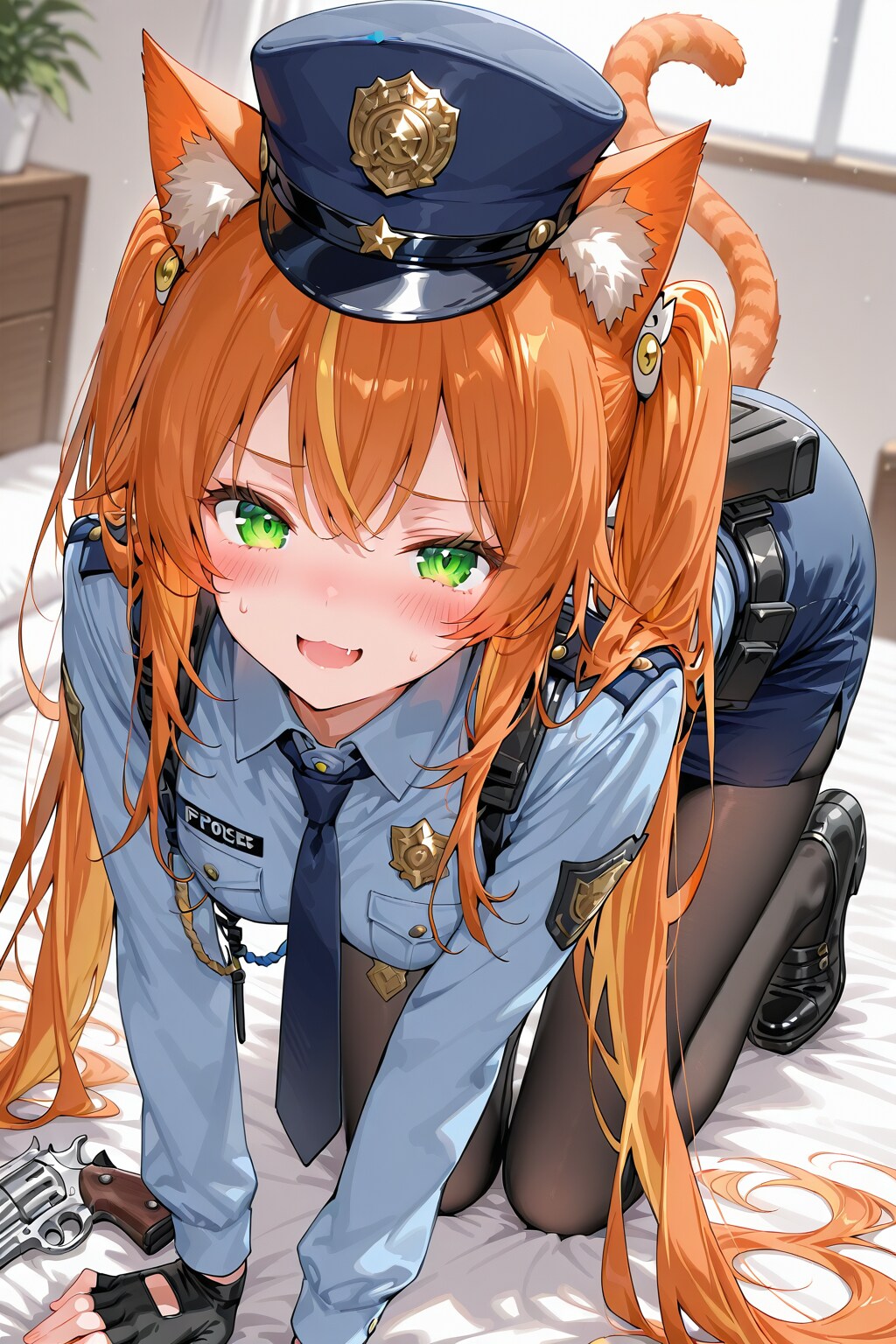 猫のお巡りさん