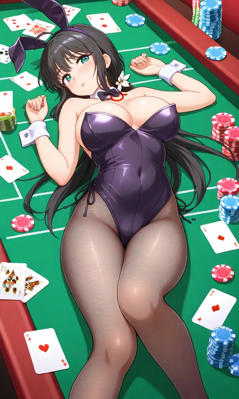 まどかさんのバニーガール姿