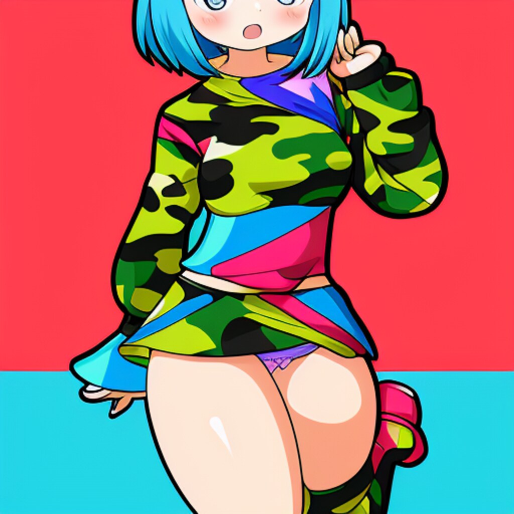 今日は何色かって？ もぉ、ほら！🤫