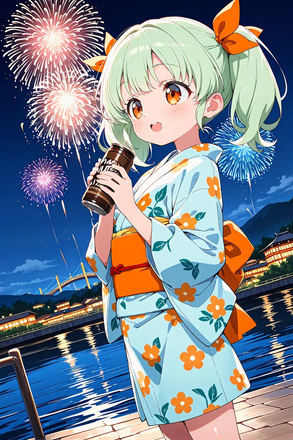 夏祭りのりおちゃん