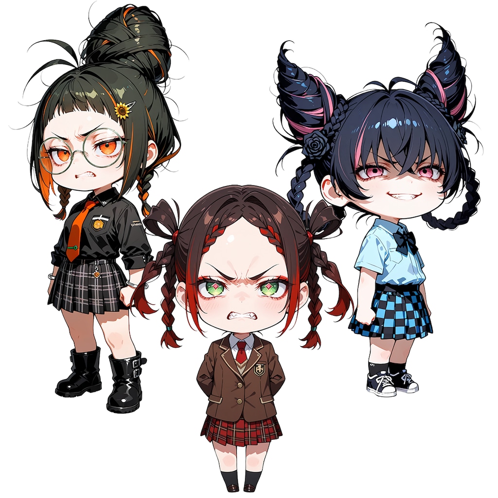 ムカつかれてる顔