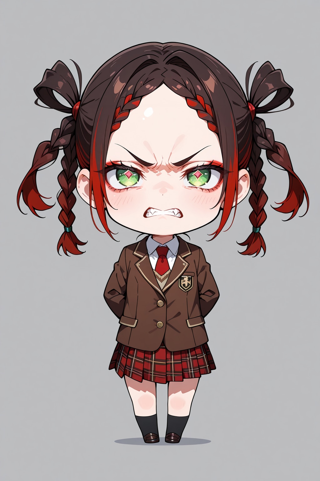 ムカつかれてる顔