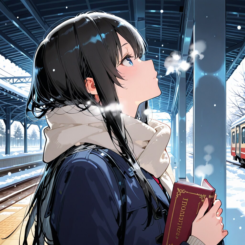 冬、思いに耽る | の人気AIイラスト・グラビア