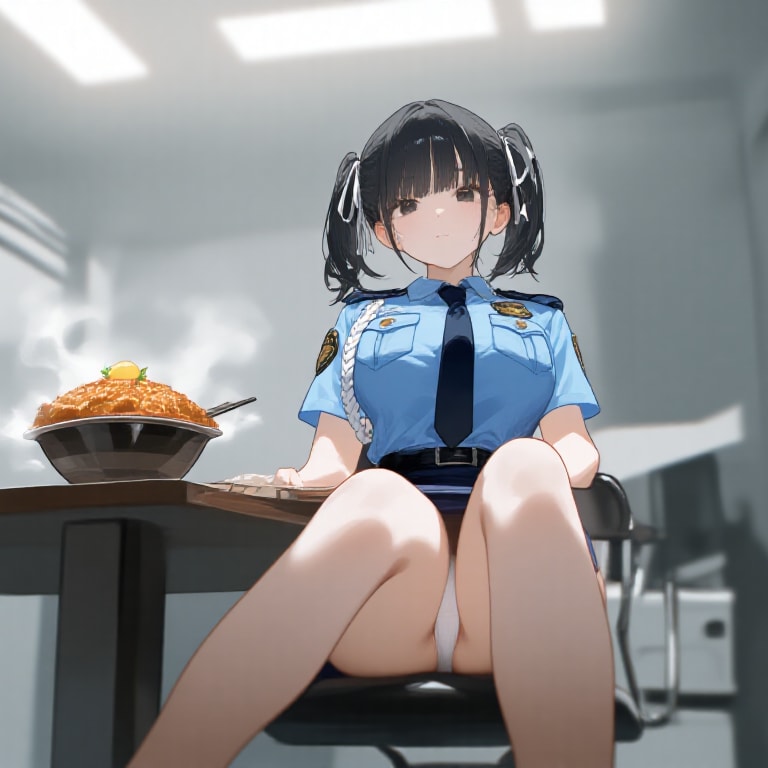 カツ丼、食べないならアタシが貰うぞ