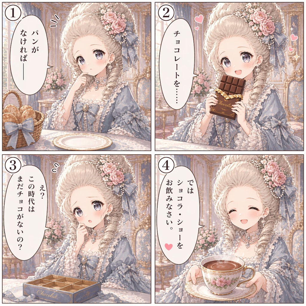 パンがなければチョコレートを